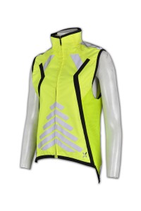 D114 reflective vest suppliers industrial uniform mass orders tailor-made reflective vest